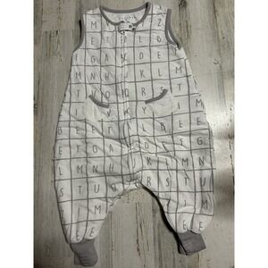 Baby Tealbee Dreamsuit Rayon Bamboo Sleep Sack Blanket Alphabet Theme 2T-3T